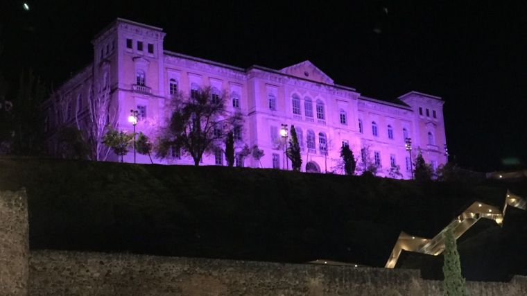 La fachada de la Diputación de Toledo se iluminará esta noche de color morado para denunciar los asesinatos machistas
