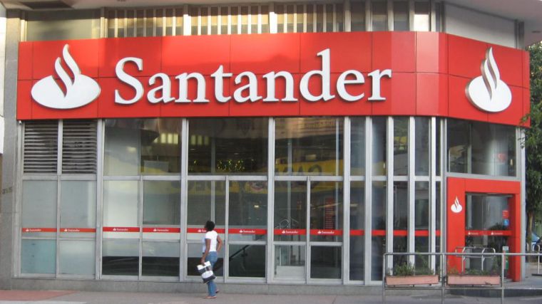 Sucursal del Banco Santander.