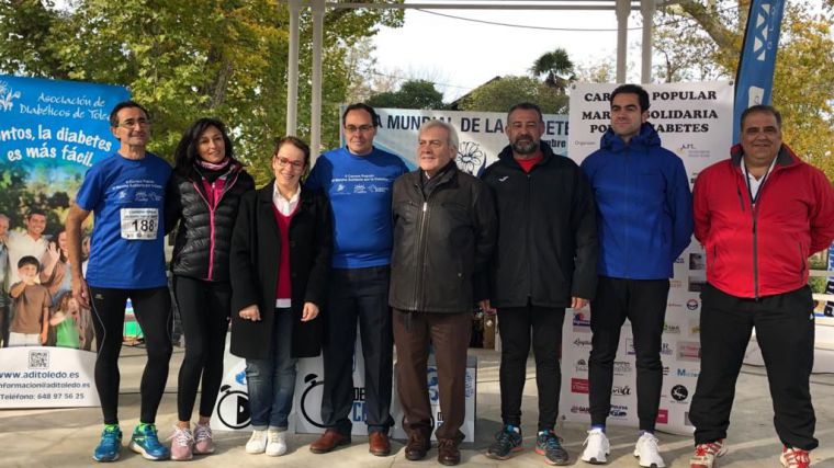 La Diputación de Toledo se suma a la marcha y carrera popular para concienciar sobre la diabetes