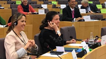 Cristina Maestre pide a la Comisión Europea medidas para paliar la subida de aranceles de EEUU a productos agroalimentarios