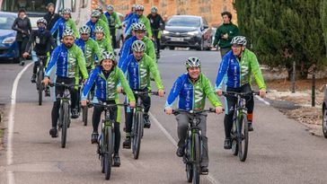 García-Page participa en la marcha ciclista ‘Moving for Climate Now’ en una apuesta por la movilidad sostenible y el respaldo de la Administración regional en la lucha contra el cabio climático