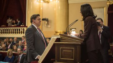 Félix Ortega y Montse Muro adquieren su condición plena de senadores