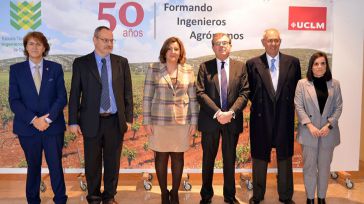 La Escuela Técnica Superior de Ingenieros Agrónomos de la UCLM cumple 50 años reivindicando su necesidad de permanencia en el futuro