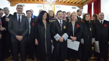 Álvaro Gutiérrez asiste a la jura de nuevos letrados del Colegio de Abogados de Toledo y al reconocimiento al ejercicio profesional