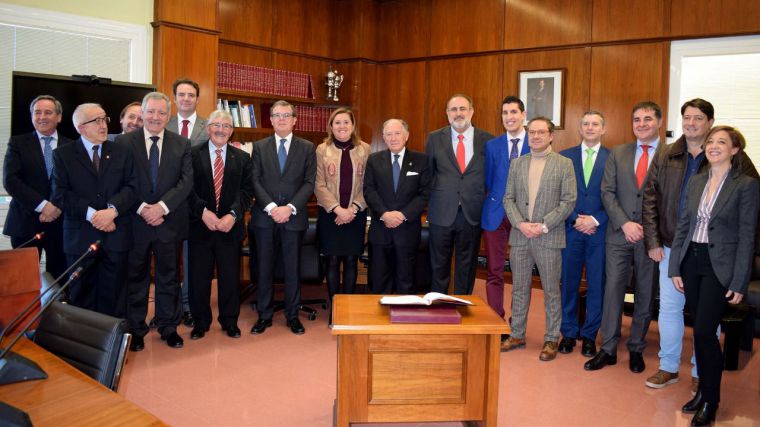 Félix Sanz Roldán ha tomado posesión de su cargo como nuevo presidente del Consejo Social de la UCLM
