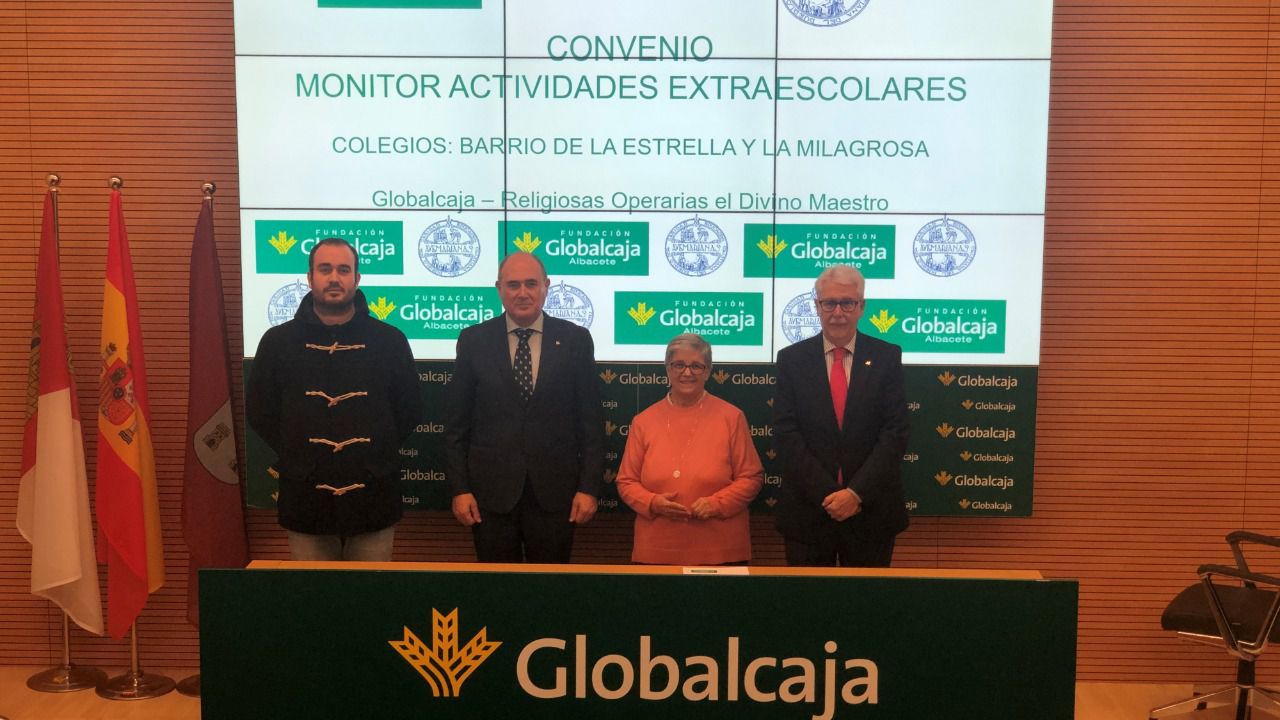 Renovado el convenio de la Fundación Globalcaja Albacete con "Las Avemarianas"