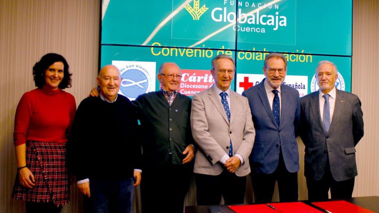 La Fundación Globalcaja Cuenca renueva su compromiso con los que más lo necesitan