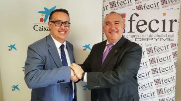 CaixaBank y Fecir renuevan su compromiso por la proyección de las empresas en Ciudad Real