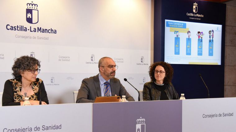 Conoce el nuevo calendario de vacunación infantil de Castilla-La Mancha