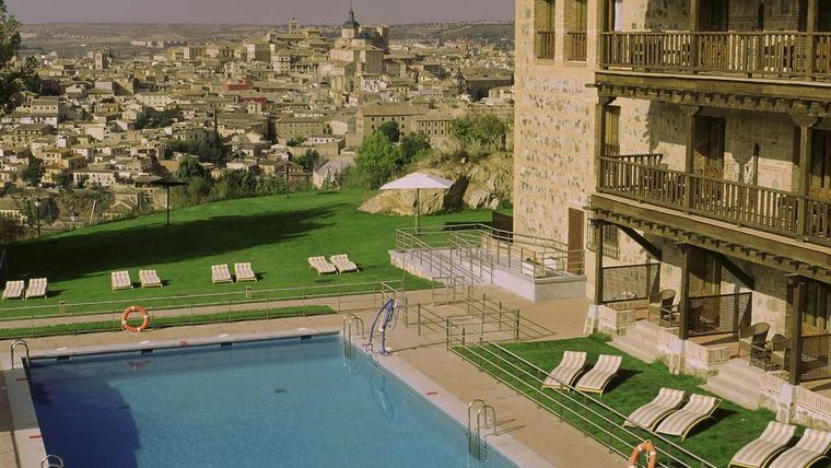 Vistas desde el Parador de Toledo.