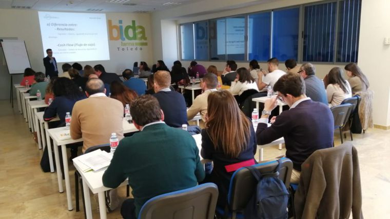 Bidafarma celebra en Toledo un taller de gestión financiera en la oficina de farmacia