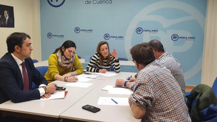 Navarro destaca el trabajo del PP-CLM contra la despoblación a través de reuniones con colectivos del mundo rural