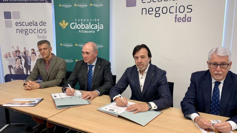 La Fundación Globalcaja-Albacete se convierte en colaborador global de la Escuela de Negocios FEDA