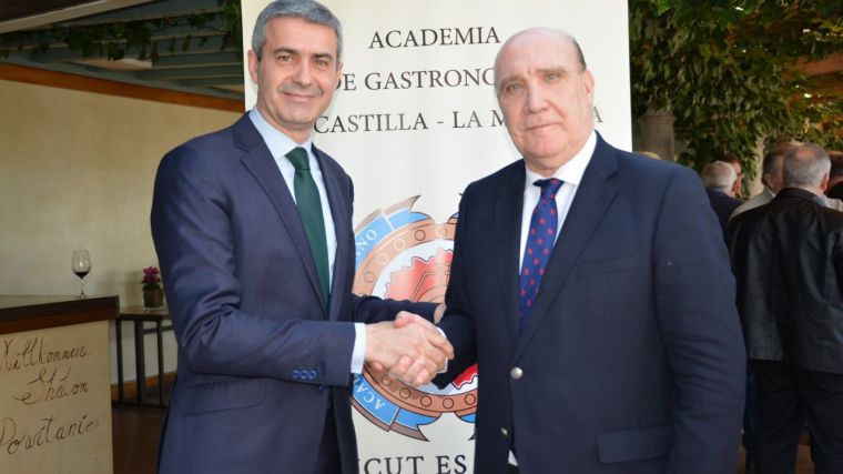Álvaro Gutiérrez conoce el proyecto de futuro de la Academia de Gastronomía de Castilla-La Mancha