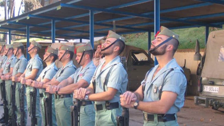 Efectivos de la Legión Española y de la Brigada de Infantería de Córdoba se van a desplazar esta jornada a Albacete para tareas de reforzamiento en desinfección en dos residencias de mayores 