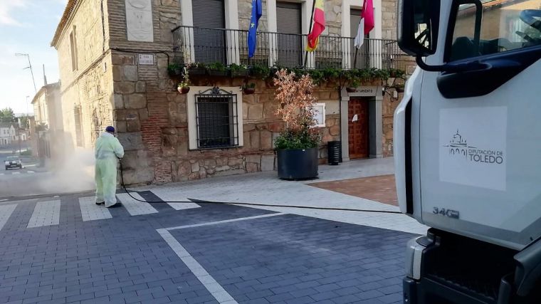  La Diputación de Toledo ha realizado más de 170 actuaciones de desinfección en 90 municipios
