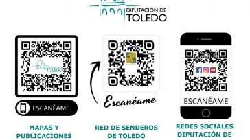 La Diputación de Toledo lanza tres nuevos códigos QR para promocionar el turismo provincial