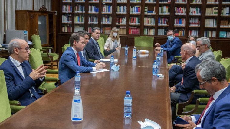 Altos cargos de Justicia visitan el nuevo edificio judicial de Albacete