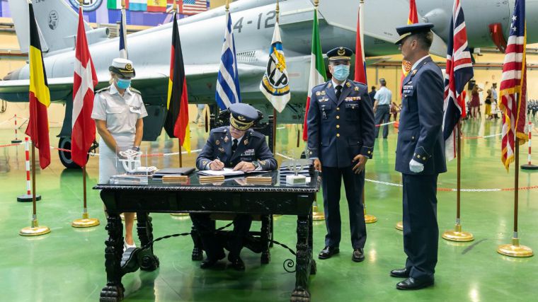 Relevo el del Programa de Liderazgo Táctico en la base aérea de Los LLanos