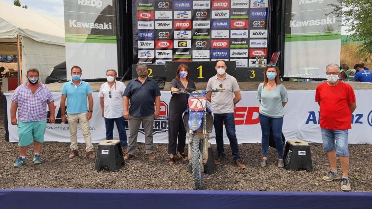 María Jesús Pérez representa a la Diputación de Toledo en el Campeonato de España de Motocross 2020