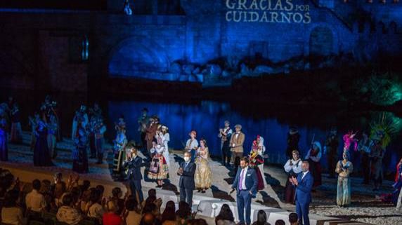 Puy du Fou España reabre sus puertas con una primera función dedicada a los sanitarios 