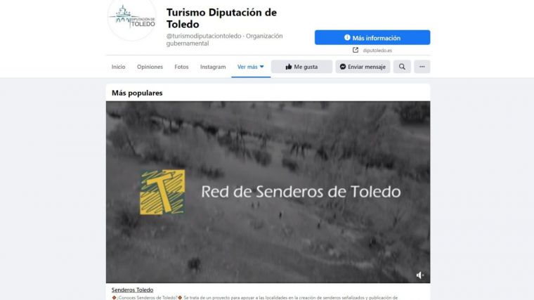 Las redes sociales de turismo de la Diputación de Toledo reciben el respaldo de los internautas