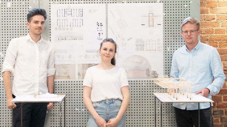 Un estudiante de la universidad regional gana un concurso de arquitectura en Alemania