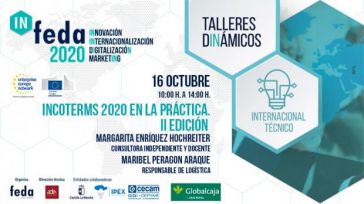 Llega el segundo taller IN-FEDA 2020 con los cambios de los INCOTERMS en la operativa en comercio exterior