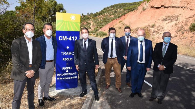 El Gobierno regional remodela la CM-412 entre Reolid-Zapateros y Puerto de Crucetas-Riópar con una inversión de 1,2 millones de euros