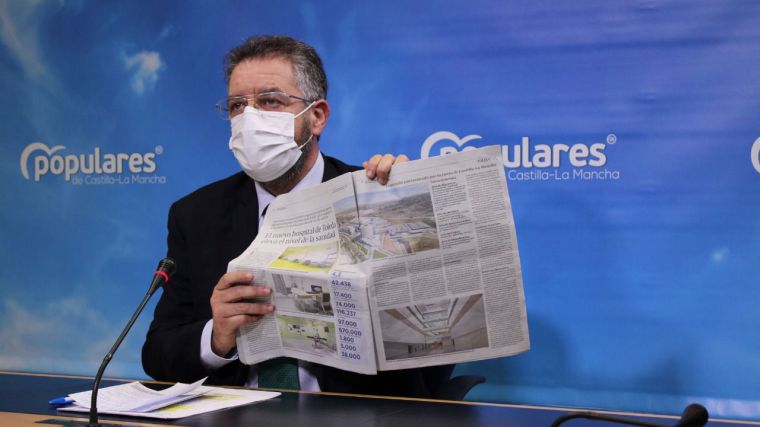 Moreno acusa a Page de 'hacer un uso político con el nuevo Hospital de Toledo cuando la gente se está muriendo en nuestra tierra'