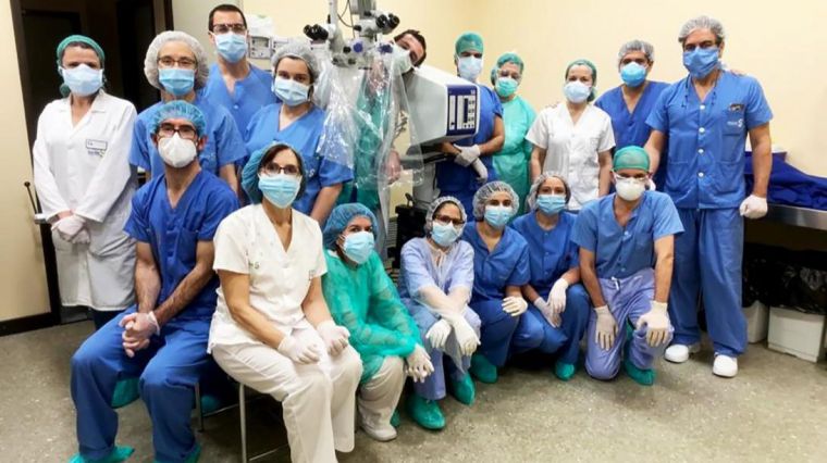 El Servicio de Oftalmología del Hospital Mancha Centro, reconocido con dos premios por una de las sociedades científicas más importantes de España