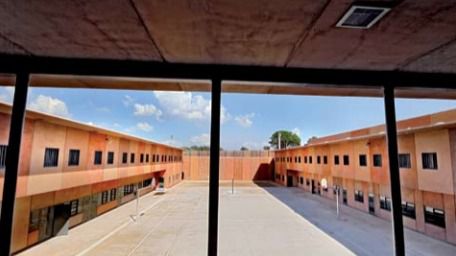 Patio del Centro Penitenciario Lledoners.