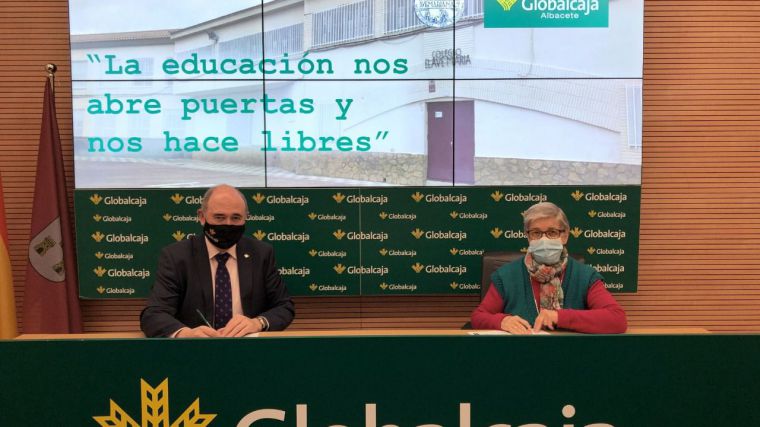 La Fundación Globalcaja Albacete ayuda en el mantenimiento del colegio ‘El Ave María’