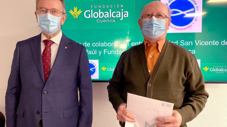 Renovado el apoyo de la Fundación Globalcaja Cuenca con la Sociedad San Vicente de Paúl