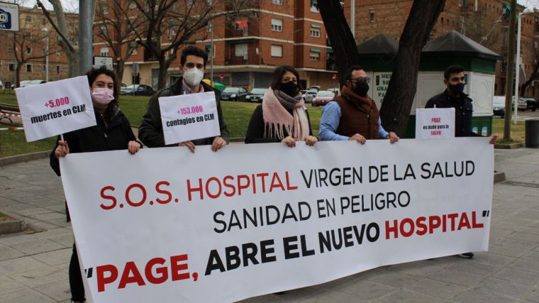 Maroto (NNGG) exige al Gobierno regional que abra de manera inminente el nuevo Hospital de Toledo