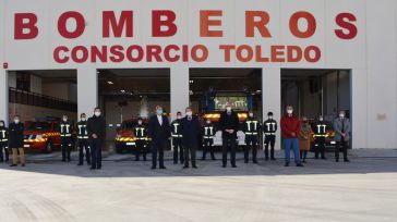 Inaugurado el parque de bomberos de Orgaz que dará servicio a 22 municipios y que tendrá una plantilla de 38 profesionales