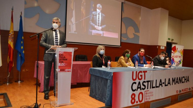 Álvaro Gutiérrez comparte con el sindicato UGT la defensa de lo público y los derechos de trabajadores y trabajadoras