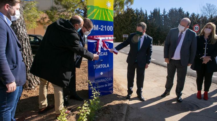 El Gobierno de Castilla-La Mancha finaliza las obras de mejora de la CM-2100 entre Arcas y Tórtola