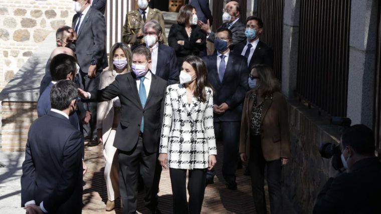 La Reina Letizia arropa a Fundación Princesa de Girona entre centenares de toledanos en la entrega de su Premio Empresa