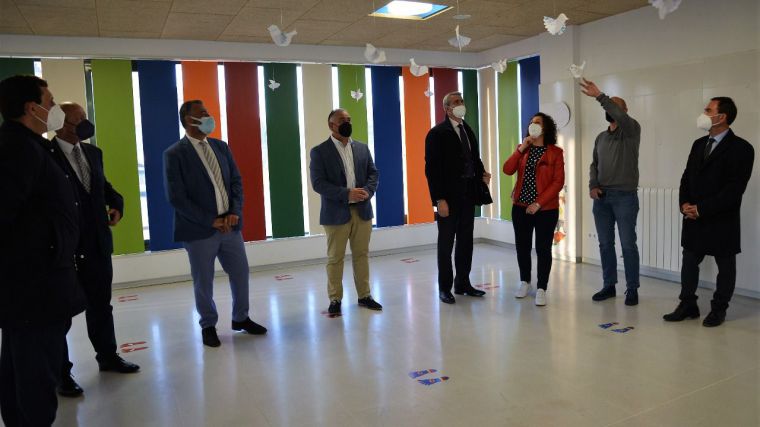 Álvaro Gutiérrez visita proyectos del Ayuntamiento de Ciruelos apoyados por el gobierno provincial