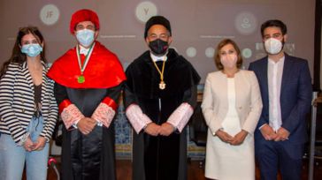 El profesor de Derecho Penal de la UCLM Eduardo Demetrio es investido doctor ‘honoris causa’ por la Universidad Togatorum de México