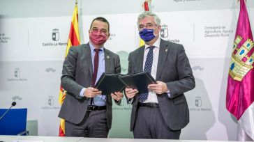 Aragón y Castilla-La Mancha acuerdan impulsar un cambio de la PAC en beneficio de la agricultura familiar y los profesionales