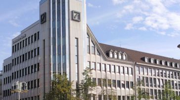 Deutsche Bank ganó 908 millones en el primer trimestre