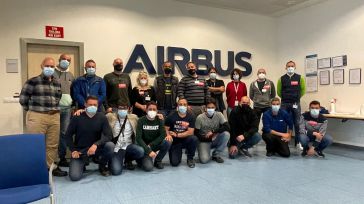 La sección sindical de CCOO en Airbus Illescas recibe el apoyo de los nuevos responsables de CCOO-Toledo y de su federación de Industria