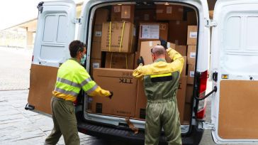El Gobierno de Castilla-La Mancha ha distribuido esta semana otros 300.000 artículos de protección en los centros sanitarios