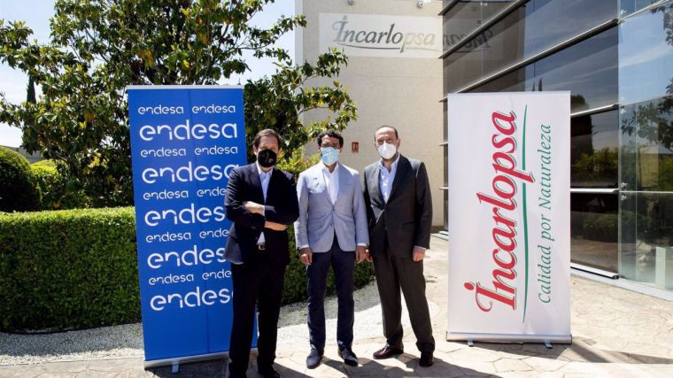 Endesa construye para Incarlopsa un proyecto de autoconsumo con 46.000 m2 en paneles solares por 5 millones