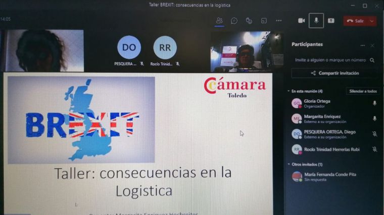 Una veintena de empresas participan en el taller “Brexit: consecuencias en la logística” de la Cámara de Toledo
