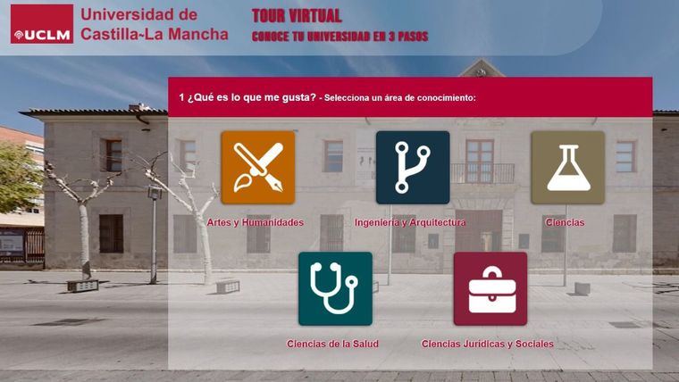 La UCLM abre una ventana virtual a sus campus y sedes universitarias para difundir su oferta académica 