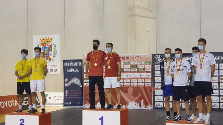 El profesor de la UCLM Javier Abián, campeón de España absoluto de bádminton