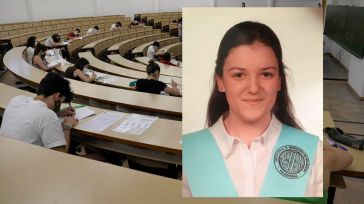 La nota más alta de la EvAU en la UCLM es la de la ciudarrealeña Alicia Ruiz Romero y se quedará en Toledo para estudiar Fisioterapia 